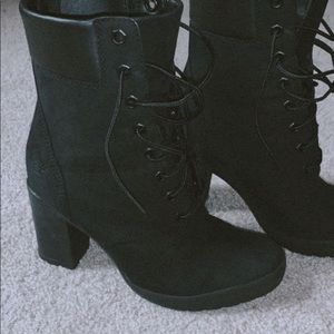 Womens Camdale Chunky Heel Boots